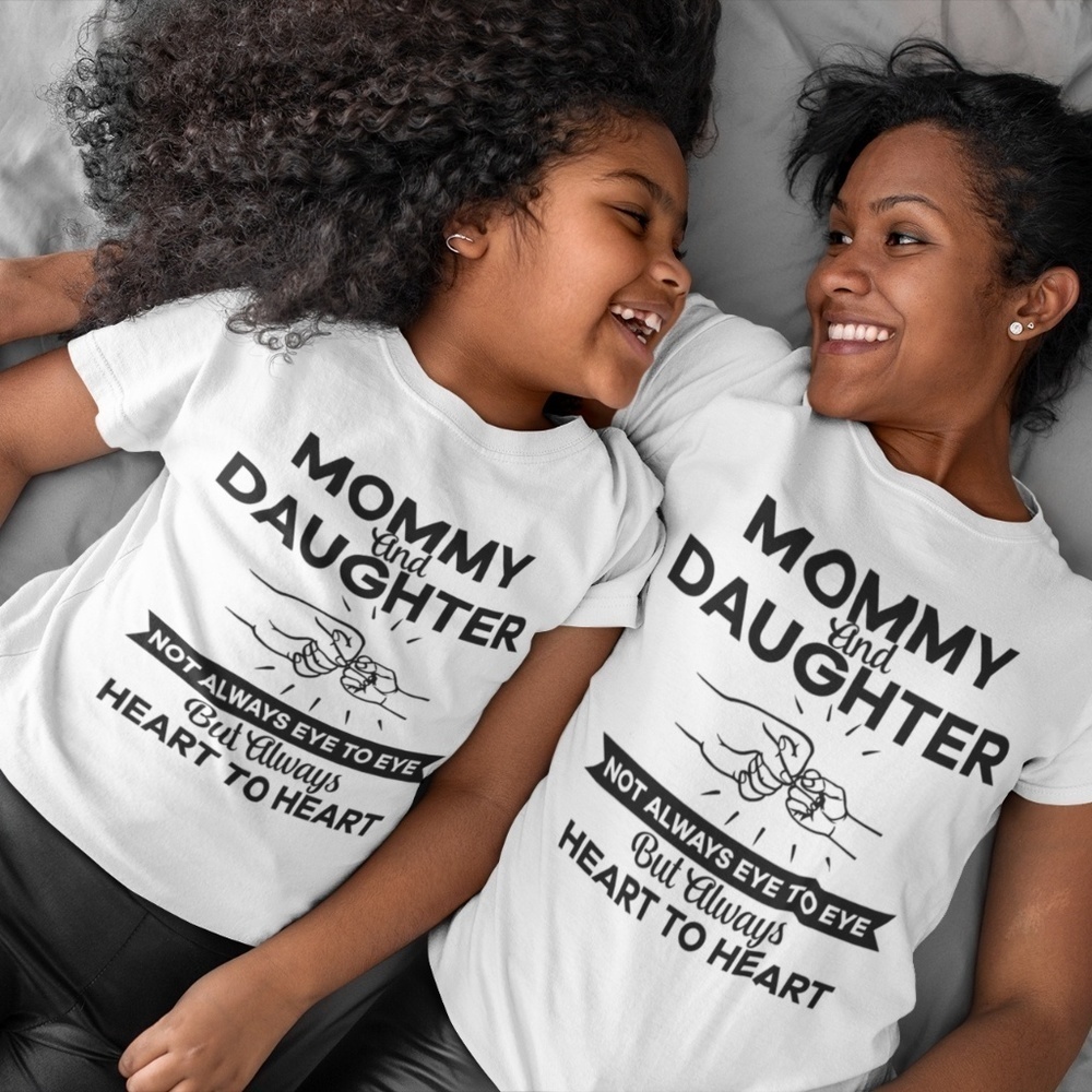 Mommy and Daughter Kids‎ Tee